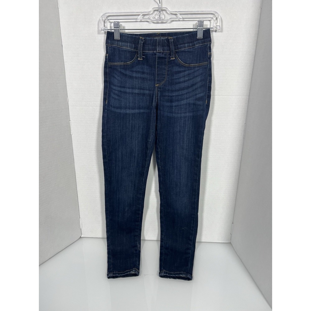 Judy Blue Skinny Fit Jeans Womens 0/24 Dark Wash Pull On Stretch JB8846 024